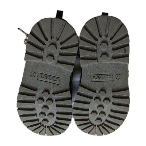 Carter's Boy's Girl's Unisex Trail Hiking Boots Grey Toddler High Shoes Size 9M - Picture 8 of 9